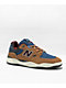 New Balance Numeric Tiago 1010 Camel & Burgundy Skate Shoes - Thumbnail image 1 of 4