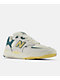 New Balance Numeric Tiago 1010 White & New Spruce Skate Shoes - Thumbnail image 1 of 4