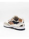 New Balance Numeric Tiago 808 Tan & Navy Skate Shoes - Thumbnail image 2 of 4