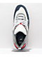New Balance Numeric Tiago 808 White & Navy Skate Shoes - Thumbnail image 3 of 4