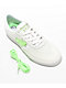 New Balance Numeric Villani 272 Franky White & Green Skate Shoes - Thumbnail image 6 of 6