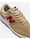 New Balance Numeric Westgate 508 Beige & Red Skate Shoes - Thumbnail image 6 of 6