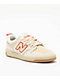 New Balance Numeric x Chocolate 480 Tan & Gum Skate Shoes - Thumbnail image 1 of 14