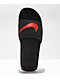 Nike Air Max Cirro Black & University Red Slide Sandals - Thumbnail image 3 of 4