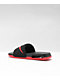 Nike Air Max Cirro Black & University Red Slide Sandals - Thumbnail image 2 of 4