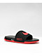 Nike Air Max Cirro Black & University Red Slide Sandals - Thumbnail image 1 of 4