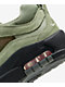 Nike Air Max Ishod Oil Green & Safety Orange Skate Shoes - Thumbnail image 5 of 5