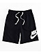 Nike Alumni Black Sweat Shorts - Thumbnail image 1 of 6