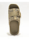 Nike Asuna 3 Next Nature Khaki Slide Sandals - Thumbnail image 3 of 4