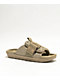 Nike Asuna 3 Next Nature Khaki Slide Sandals - Thumbnail image 1 of 4