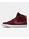 Nike Blazer Mid '77 Premium Night Maroon Sail Shoes - Thumbnail image 3 of 4