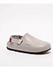 Nike Calm College Grey & Gum Mule Sandals - Thumbnail image 1 of 6