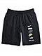 Nike Club Plus Logo Black Sweat Shorts - Thumbnail image 1 of 4