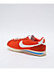 Nike Cortez TXT Picante Red & University Blue Shoes - Thumbnail image 2 of 5