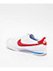 Nike Cortez White, Varsity Blue & Varsity Red Shoes - Thumbnail image 2 of 5
