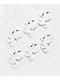 Nike Elevated White 6 Pack Ankle Socks - Thumbnail image 1 of 2