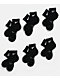 Nike Everyday Elevated Black 6 Pack Ankle Socks - Thumbnail image 1 of 2