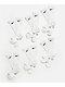 Nike Everyday Elevated White 6 Pack Crew Socks - Thumbnail image 1 of 6