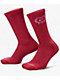 Nike Everyday VDay Red Crew Socks - Thumbnail image 1 of 4