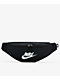 Nike Heritage 3 Liter Black Fanny Pack - Thumbnail image 1 of 5