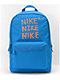 Nike Heritage Logo Blue & Orange Backpack - Thumbnail image 1 of 5