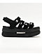 Nike Icon Classic SE Black & White Platform Sandals - Thumbnail image 5 of 5