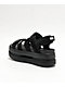 Nike Icon Classic SE Black & White Platform Sandals - Thumbnail image 2 of 5