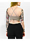Nike Indy Taupe Crop Halter Tank Top - Thumbnail image 2 of 3