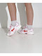 Nike Kid's V5 RNR Summit White, Pink Foam & Playful Crimson Shoes - Thumbnail image 3 of 6