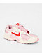 Nike Kid's V5 RNR Summit White, Pink Foam & Playful Crimson Shoes - Thumbnail image 1 of 5