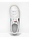 Nike Kids' Blazer '77 Low White, Black, & Teal Leather Shoes
