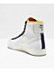 Nike Kids Blazer Mid '77 White & Navy UV Reactive Shoes - Thumbnail image 3 of 6