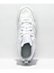 Nike Kids Court Borough Low 2 White & Aura Shoes - Thumbnail image 3 of 4