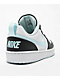 Nike Kids Court Borough Low Recraft Anthracite, White, & Glacier Blue Shoes - Thumbnail image 5 of 5