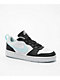 Nike Kids Court Borough Low Recraft Anthracite, White, & Glacier Blue Shoes - Thumbnail image 1 of 5