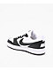 Nike Kids Court Borough Low Recraft Black & White Shoes - Thumbnail image 2 of 4