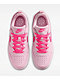Nike Kids Court Borough Low Recraft White & Hyper Pink Shoes - Thumbnail image 2 of 8