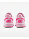 Nike Kids Court Borough Low Recraft White & Hyper Pink Shoes - Thumbnail image 8 of 8