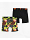 Nike Kids Dri-FIT Essential Micro Neon & Orange 2-Pack Boxer Briefs  - Thumbnail image 2 of 2