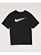 Nike Kids Dri-FIT Swoosh Black T-Shirt - Thumbnail image 1 of 2