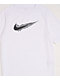 Nike Kids Dri-FIT Swoosh White T-Shirt - Thumbnail image 2 of 2