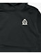 Nike Kids French Terry Black Hoodie - Thumbnail image 4 of 4