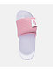Nike Offcourt Adjust White & Pink Slide Sandals - Thumbnail image 3 of 4