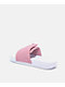 Nike Offcourt Adjust White & Pink Slide Sandals - Thumbnail image 2 of 4