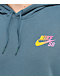 Nike SB ASR Graphic Ash Green Hoodie - Thumbnail image 3 of 3