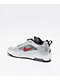 Nike SB Air Max Ishod PRM Metallic Silver & Varsity Red Skate Shoes - Thumbnail image 2 of 8
