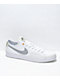 Nike SB BLZR Court DVDL White & Grey Skate Shoes - Thumbnail image 1 of 5
