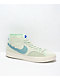 Nike SB BLZR Court Mid Green & Blue Skate Shoes - Thumbnail image 1 of 5