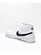 Nike SB BLZR Court Mid White & Black Skate Shoes - Thumbnail image 2 of 4