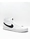 Nike SB BLZR Court Mid White & Black Skate Shoes - Thumbnail image 1 of 4
